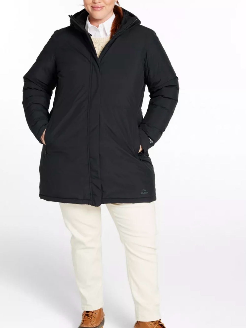 L.L. Bean Women's Waterproof Ultralight Down Coat